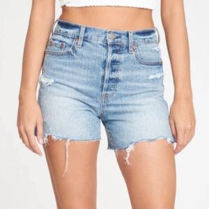 DAZE Denim Cut-off Shorts Women’s Size 29 Light Wash Distressed -Boho Festival